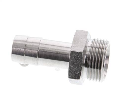 G 3/4'' Male x 16mm Stainless steel Hose barb 40 Bar