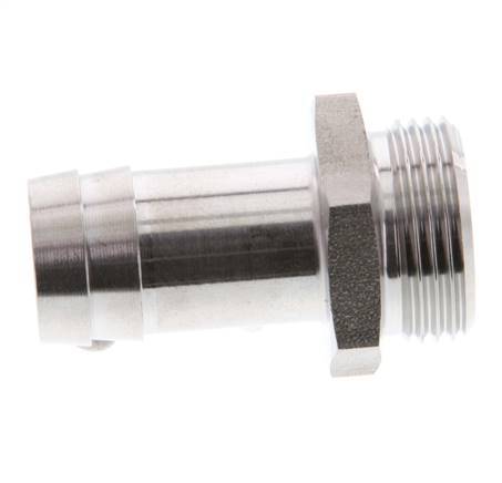G 3/4'' Male x 19mm Stainless steel Hose barb 40 Bar