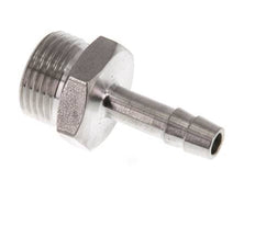 G 3/8'' Male x 6mm Stainless steel Hose barb 40 Bar