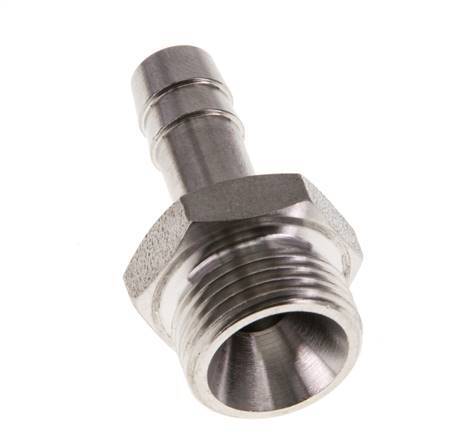 G 3/8'' Male x 8mm Stainless steel Hose barb 40 Bar