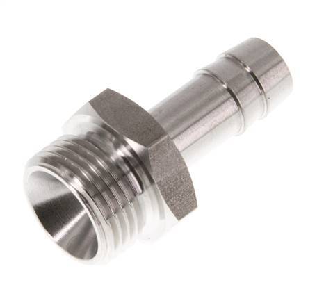 G 3/8'' Male x 9mm Stainless steel Hose barb 40 Bar