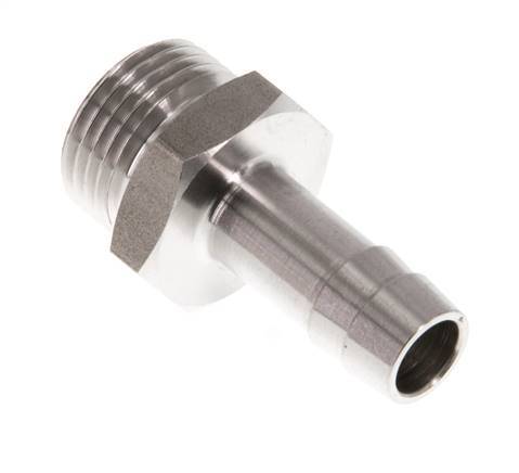 G 3/8'' Male x 9mm Stainless steel Hose barb 40 Bar