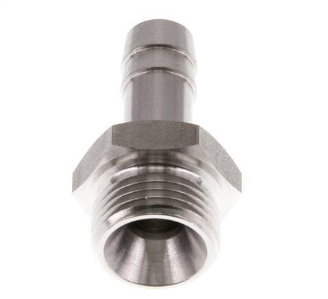 G 3/8'' Male x 9mm Stainless steel Hose barb 40 Bar