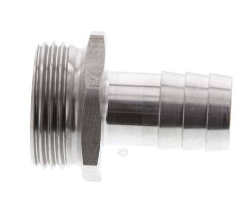 G 1'' Male x 19mm Stainless steel Hose barb 40 Bar