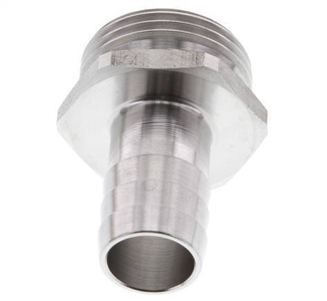 G 1'' Male x 19mm Stainless steel Hose barb 40 Bar