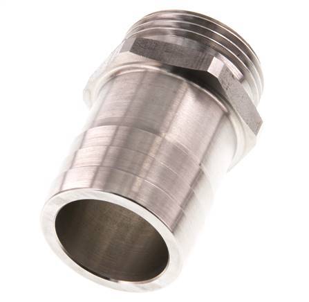 G 1'' Male x 32mm Stainless steel Hose barb 40 Bar