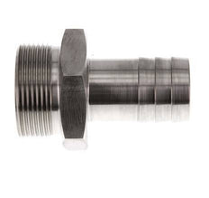 G 1 1/2'' Male x 32mm Stainless steel Hose barb 40 Bar