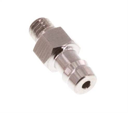 M3 Male x 3mm Stainless steel Hose barb 40 Bar