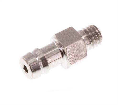 M3 Male x 3mm Stainless steel Hose barb 40 Bar