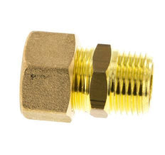 R 1/2'' Male x 16mm Brass Straight Compression Fitting 76 Bar DIN EN 1254-2