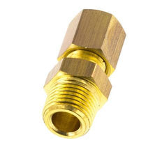 R 1/8'' Male x 4mm Brass Straight Compression Fitting 150 Bar DIN EN 1254-2 [2 Pieces]
