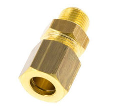 R 1/8'' Male x 8mm Brass Straight Compression Fitting 135 Bar DIN EN 1254-2 [2 Pieces]