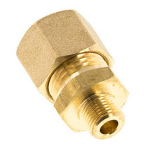 R 1/8'' Male x 10mm Brass Straight Compression Fitting 95 Bar DIN EN 1254-2