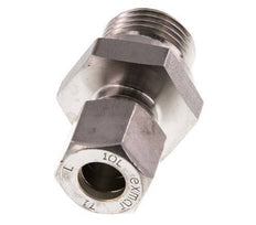 G 1/2'' Male x 10L Stainless steel Straight Compression Fitting 315 Bar DIN 2353