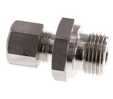 G 1/2'' Male x 10L Stainless steel Straight Compression Fitting 315 Bar DIN 2353