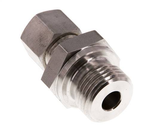 G 1/2'' Male x 10L Stainless steel Straight Compression Fitting 315 Bar DIN 2353