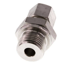 G 1/2'' Male x 10L Stainless steel Straight Compression Fitting 315 Bar DIN 2353