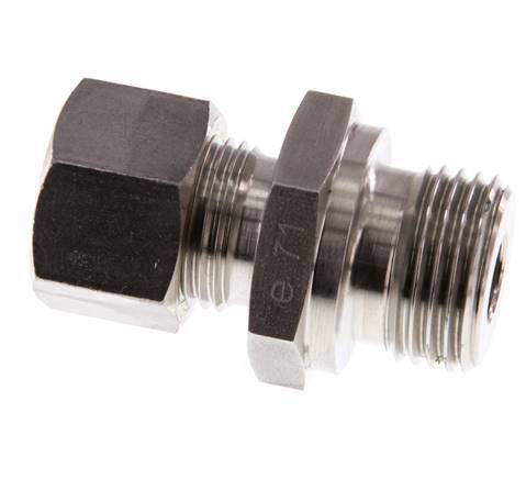 G 1/2'' Male x 12L Stainless steel Straight Compression Fitting 315 Bar DIN 2353