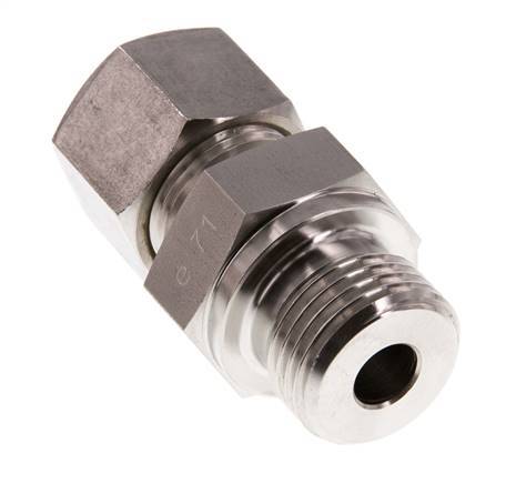 G 1/2'' Male x 12S Stainless steel Straight Compression Fitting 630 Bar DIN 2353