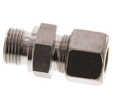 G 1/2'' Male x 14S Stainless steel Straight Compression Fitting 630 Bar DIN 2353