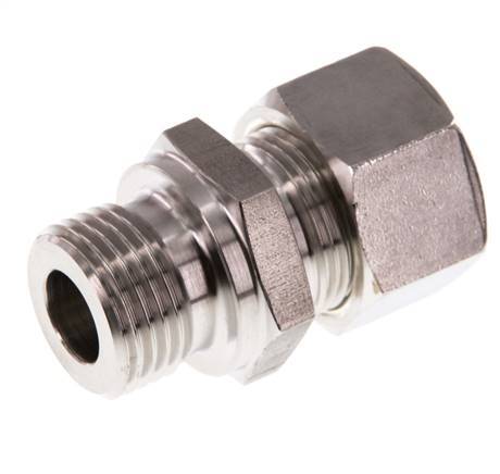G 1/2'' Male x 15L Stainless steel Straight Compression Fitting 315 Bar DIN 2353