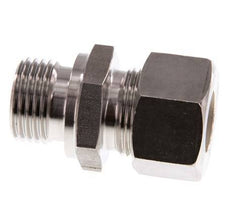 G 1/2'' Male x 15L Stainless steel Straight Compression Fitting 315 Bar DIN 2353