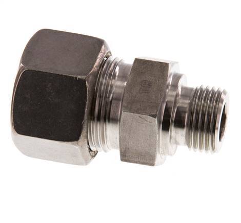 G 1/2'' Male x 20S Stainless steel Straight Compression Fitting 400 Bar DIN 2353
