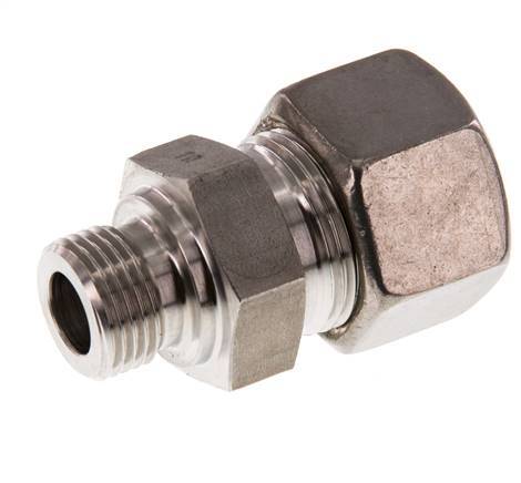 G 1/2'' Male x 20S Stainless steel Straight Compression Fitting 400 Bar DIN 2353