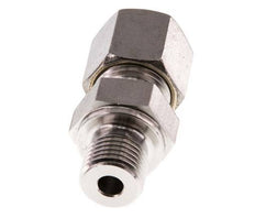 G 1/4'' Male x 8S Stainless steel Straight Compression Fitting 630 Bar DIN 2353