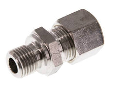 G 1/4'' Male x 10L Stainless steel Straight Compression Fitting 315 Bar DIN 2353