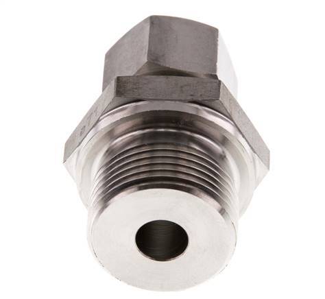 G 3/4'' Male x 12L Stainless steel Straight Compression Fitting 315 Bar DIN 2353