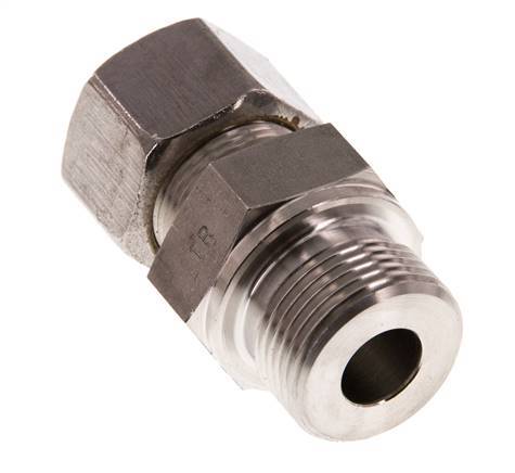 G 3/4'' Male x 16S Stainless steel Straight Compression Fitting 400 Bar DIN 2353
