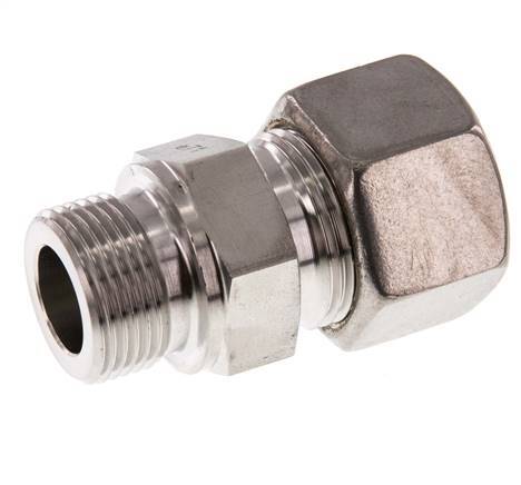 G 3/4'' Male x 20S Stainless steel Straight Compression Fitting 400 Bar DIN 2353