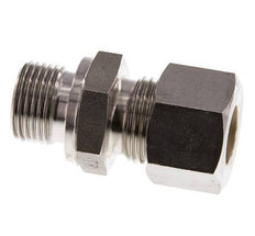 G 3/8'' Male x 12L Stainless steel Straight Compression Fitting 315 Bar DIN 2353
