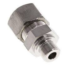 G 3/8'' Male x 16S Stainless steel Straight Compression Fitting 400 Bar DIN 2353