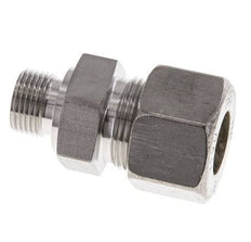 G 3/8'' Male x 16S Stainless steel Straight Compression Fitting 400 Bar DIN 2353
