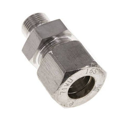 G 3/8'' Male x 16S Stainless steel Straight Compression Fitting 400 Bar DIN 2353