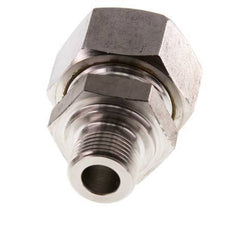 G 3/8'' Male x 18L Stainless steel Straight Compression Fitting 315 Bar DIN 2353