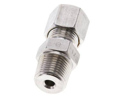 3/8'' NPT Male x 8S Stainless steel Straight Compression Fitting 630 Bar DIN 2353