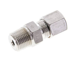 3/8'' NPT Male x 8S Stainless steel Straight Compression Fitting 630 Bar DIN 2353