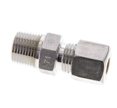 3/8'' NPT Male x 8S Stainless steel Straight Compression Fitting 630 Bar DIN 2353