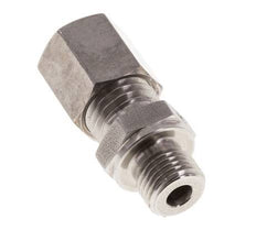 M10x1 Male x 6L Stainless steel Straight Compression Fitting 315 Bar DIN 2353