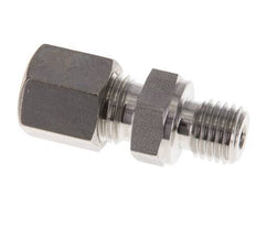 M12x1.5 Male x 6S Stainless steel Straight Compression Fitting 630 Bar DIN 2353