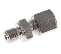 M12x1.5 Male x 6S Stainless steel Straight Compression Fitting 630 Bar DIN 2353