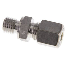 M12x1.5 Male x 6S Stainless steel Straight Compression Fitting 630 Bar DIN 2353