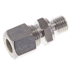 M12x1.5 Male x 10L Stainless steel Straight Compression Fitting 315 Bar DIN 2353