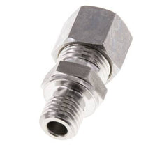 M12x1.5 Male x 10L Stainless steel Straight Compression Fitting 315 Bar DIN 2353