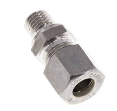 M12x1.5 Male x 10L Stainless steel Straight Compression Fitting 315 Bar DIN 2353
