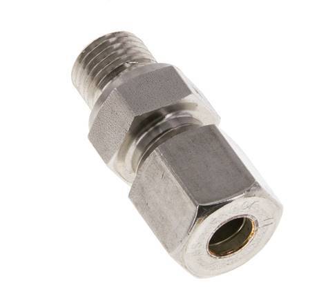 M14x1.5 Male x 8S Stainless steel Straight Compression Fitting 630 Bar DIN 2353
