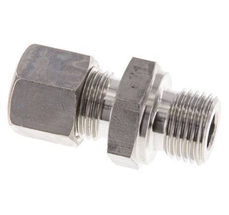 M16x1.5 Male x 10L Stainless steel Straight Compression Fitting 315 Bar DIN 2353